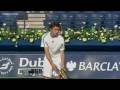 Dubai Tennis Championships 2009 Play of the Day - Novak Djokovic v Gilles Simon