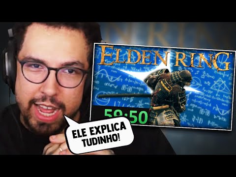 Explicando a Speedrun de Elden Ring - YETZ REAGINDO AO SAVEMANUEL