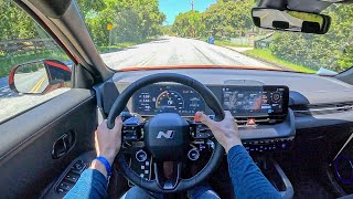 2025 Hyundai Ioniq 5 N - POV First Drive and Track Driving (Laguna Seca)