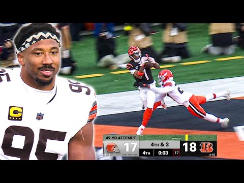 CAN THE BROWNS WIN ON THE ROAD?! Browns vs Bengals Week 18 ENDING
