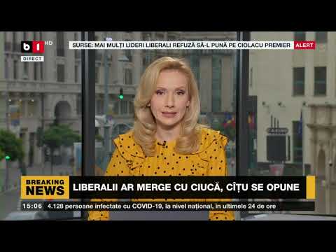 ȘTIRI B1 ORA 15.00 CU ANDREEA MORARU - SCÂNTEI LA NEGOCIERILE FINALE PNL-PSD