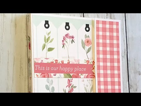 Waterfall Folio Tutorial …fun, fast-and easy to make!  GREAT gift idea