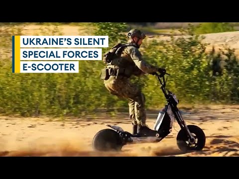 Ukraine's battlefield e-scooters giving special forces extra stealth