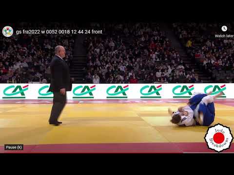 Aleksandra Kaleta vs. Sur-Yeon Hwang - U52 Womens Judo Grand Slam Paris 2022