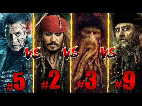 Who's the Most Skilled Fighter in Pirates of the Caribbean? | POTC Ranking From Worst to Best!