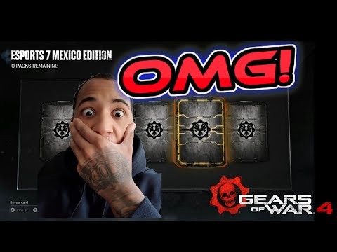 eSports support pack 7 opening | Mexico edition | Gears of War 4