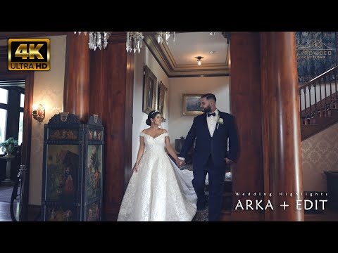Arka + Edit's Wedding 4K UHD Highlights at Arbat hall st Marys Church and Museum of History
