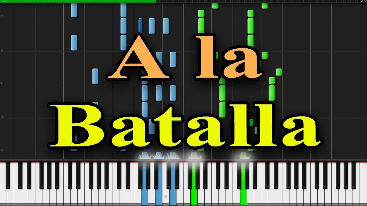 A la batalla | Piano LLDM | PDF