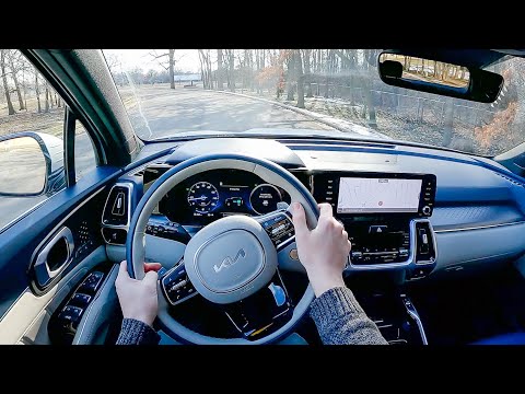2022 Kia Sorento PHEV SX-Prestige - POV Test Drive (Binaural Audio)