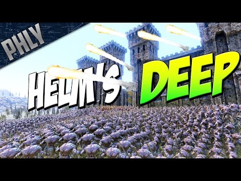 UEBS - BATTLE OF HELM'S DEEP - 25,000 Orcs Vs 3000 Humans (Ultimate Epic Battle Simulator)