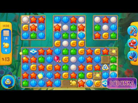 Fishdom level 1436 HD