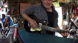 Video thumbnail for Ibanez PF100 Les Paul nut change by Sam Deeks