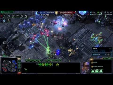 SeKo Starcraft - HOTS SC2 Pro Replays - Liquid Hero vs Apocalypse - Super Cost Effective Protoss