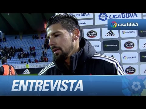 Entrevista a Nolito tras el Celta de Vigo (2-1) Sporting de Gijón