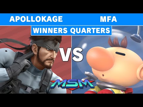 MSM Online 24 - ApolloKage (Snake) Vs MFA (Olimar) Winners Quarters - Smash Ultimate