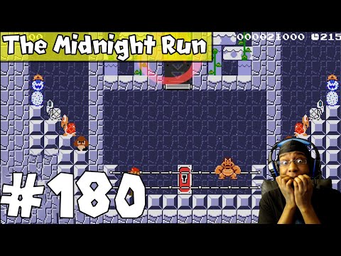 Mario Maker: The Midnight Run #180  - ⚪⚫ Wii Sports ⚫⚪