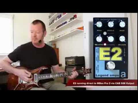 AMT Electronics : E2 Legend amps Preamp & FX Pedal
