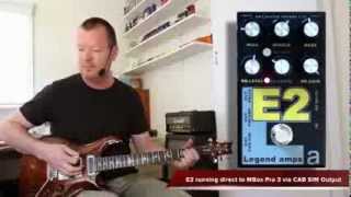 Video thumbnail for AMT Electronics : E2 Legend amps Preamp & FX Pedal by Brett Kingman
