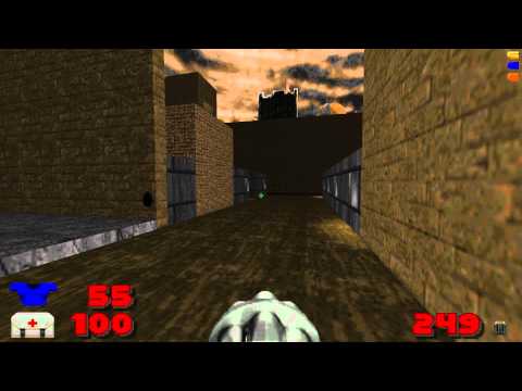 DOOM Barracks Zone (DBZone) MAP01 in Zandronum