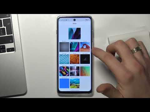 Как изменить фоновую картинку Motorola Moto G200 / Настроить обои Motorola Moto G200