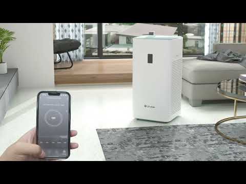 How does Lifubide Y1000 air purifier work?