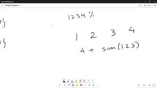 Recursive function to calculate the sum of digits of a number