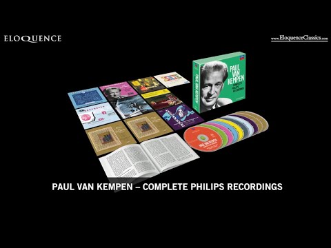 Paul van Kempen Complete Philips Recordings on Eloquence Classics