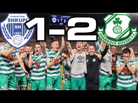 GROUP STAGES SORTEED! SHKUPI 1-2 SHAMROCK ROVERS | EUROPA LEAGUE 3RD QUALIFYING ROUND | MATCH REVIEW