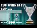 UEFA Cup Winners' Cup (1961 - 1999) | IFFHS