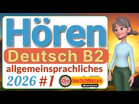 Hören B2 | telc Übungstest #1 | Deutsch allgemein | 2026