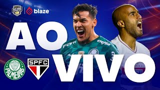 PALMEIRAS X SÃO PAULO | AO VIVO | CHOQUE-REI SOB PRESSÃO 🔥| PAULISTÃO 2026 | DIRETO DA ARENA BARUERI