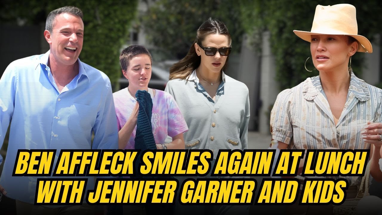 Ben Affleck 'SMILES AGAIN' at Lunch with Jennifer Garner and Kids in LA Amid Divorce from JLo