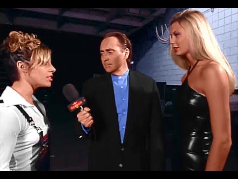 (720pHD): WCW Nitro 11/22/99 - Spice Interview & Skye (Stacy Keibler) Backstage