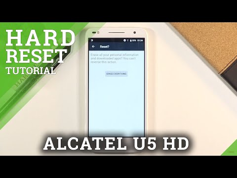 How to Hard Reset ALCATEL U5 HD – Factory Reset From Settings