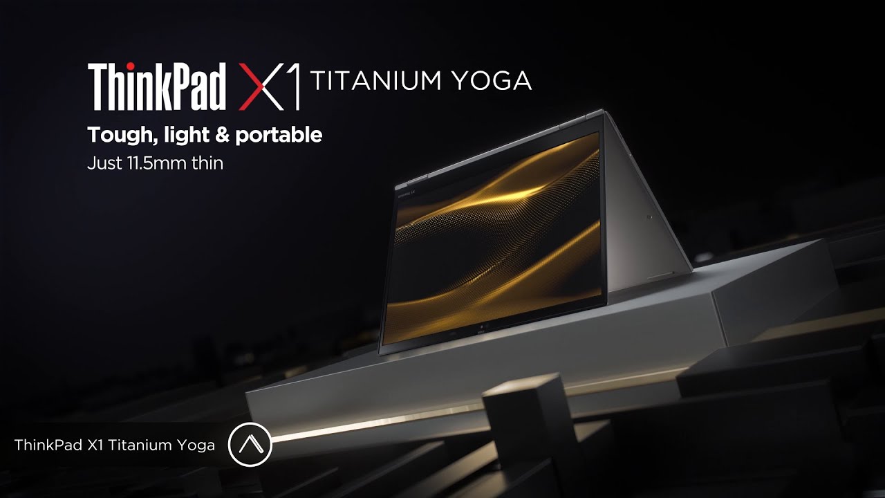 Ноутбук Lenovo ThinkPad X1 Titanium Yoga Gen 1 (20QA002SRT) video preview