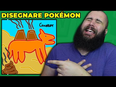 DISEGNARE POKÉMON solo dalla DESCRIZIONE con @ErenBlaze e @Dlarzz