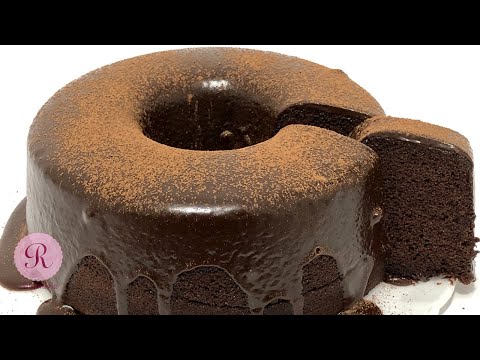 BOLO DE CHOCOLATE COM CALDA BRILHANTE. #cake #bolos #bolo #receitas #receitafacil