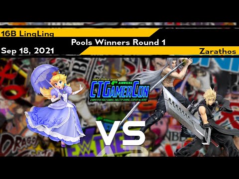 [Smash Ultimate] CT Gamercon (Pools Winners Round 1) - 16B  LingLing vs Zarathos