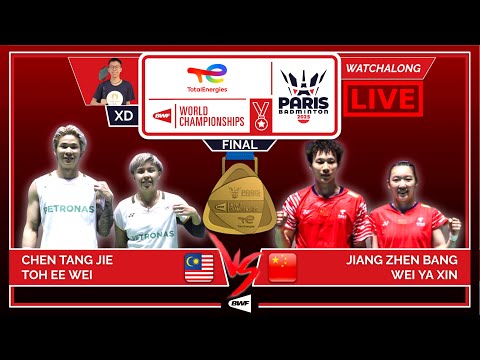 CHEN TJ/TOH EW 🇲🇾 vs. JIANG ZB/WEI YX 🇨🇳 LIVE! 2025 BWF World C'ship FINAL | Darence Chan Watchalong
