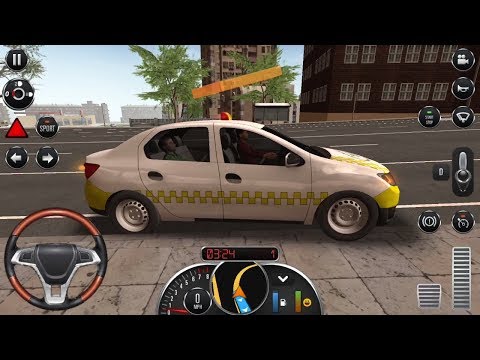 Taxi Sim 2016 #3 - Taxi Driver Game iOS/Android Gameplay FHD