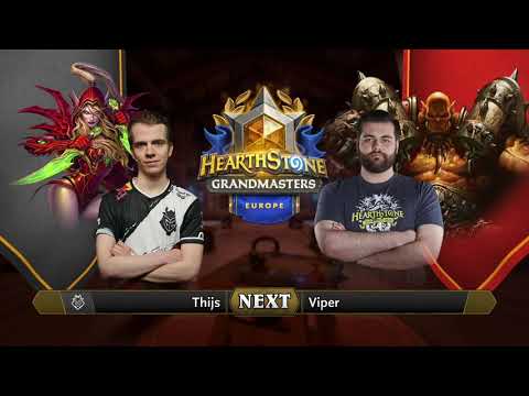 Thijs vs Viper | 2021 Hearthstone Grandmasters Europe | Initial | Season 1 | Playoffs