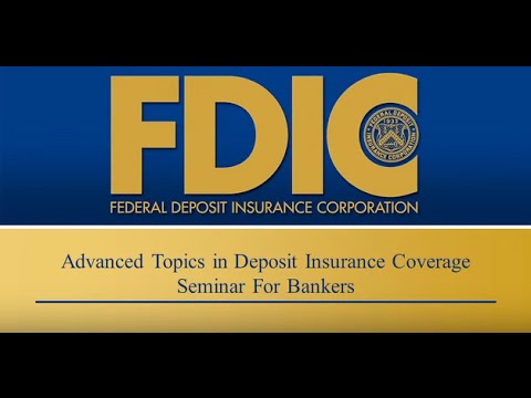 Advanced Topics in Deposit Insurance Coverage Seminar for Bankers