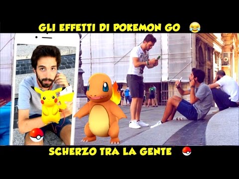 EFFETTI di POKEMON GO sulla GENTE [Scherzo/Esperimento Sociale]