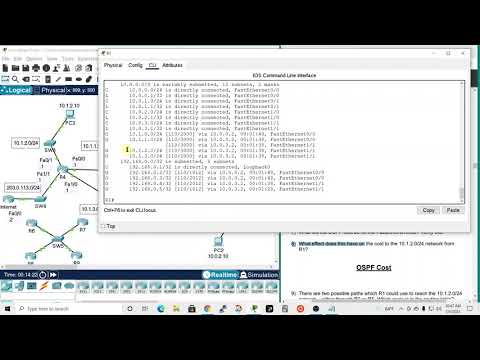 CCNA Lab: Flackbox Lab 11 – OSPF Configuration