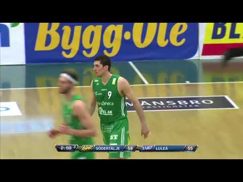 Highlights: Södertälje Kings-BC Luleå (semifinal 4)
