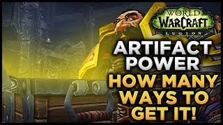 Artifact Power - The many ways to GET IT!