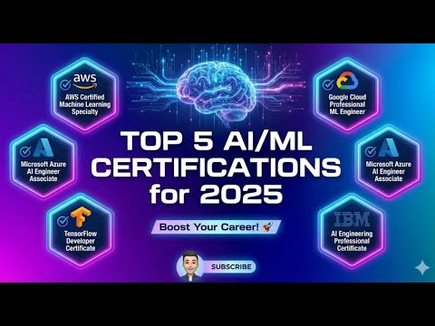 Top 5 AI Engineer Certifications in 2025 | Which One Should YOU Choose?