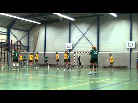 Houten 2 -  Celeritas 1 in Sporthal de Slinger  30/10/2011