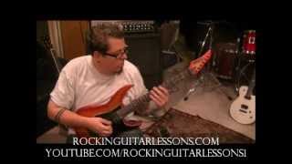 THE OFFSPRING - Secrets From The Underground - Guitar Lesson by Mike Gross - How to play