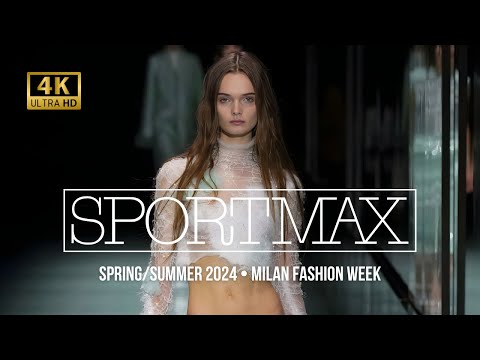 SPORTMAX Spring/Summer 2024: Poetic Immersion and Innovations